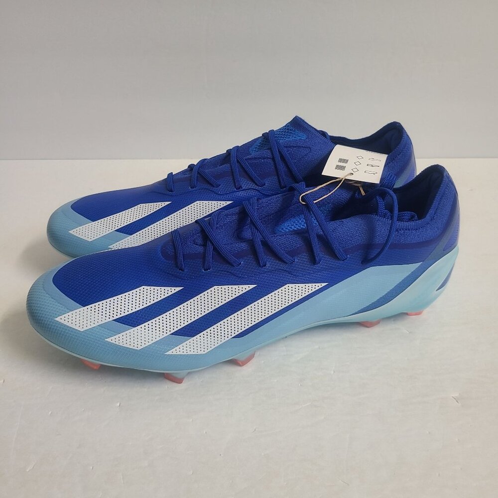 NEW Adidas x Crazyfast.1 FG Soccer Cleats GY7416 Size 11.5 Blue